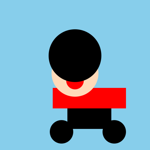 Picture of User in a Go Kart - DrawGPT