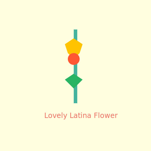 Lovely Latina Flower - DrawGPT