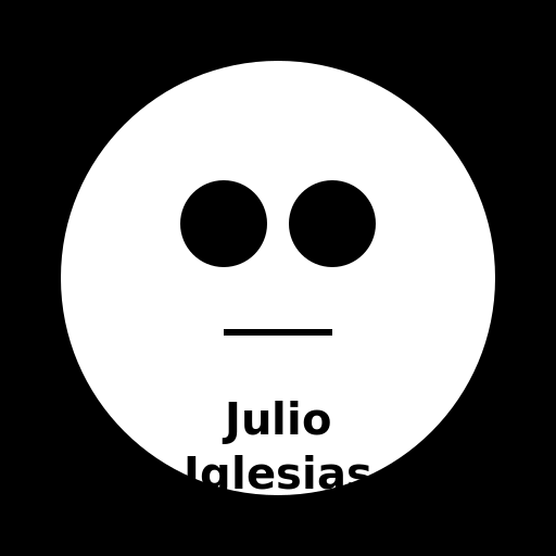 Julio Iglesias as a Ghost - DrawGPT