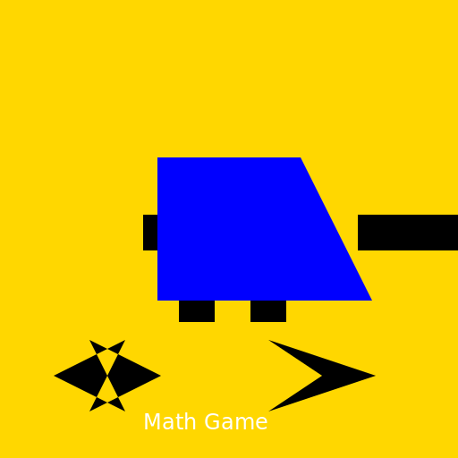 Math Game Logo - DrawGPT