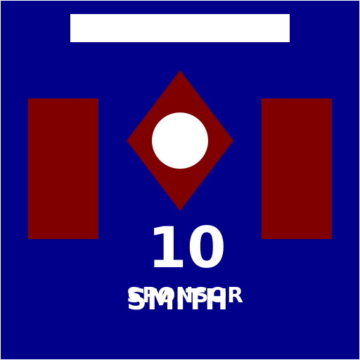 Cricket Jersey in Dark Blue, White, and Maroon - DrawGPT