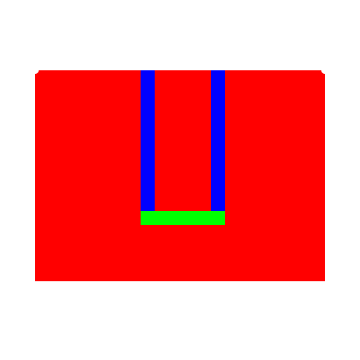 Rita en vriden 90° remsa där 5mm hål ligger i var ände 90° - DrawGPT