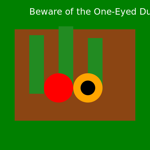 Cyclops and Muscular Man Taking a Walk in the Woods - DrawGPT