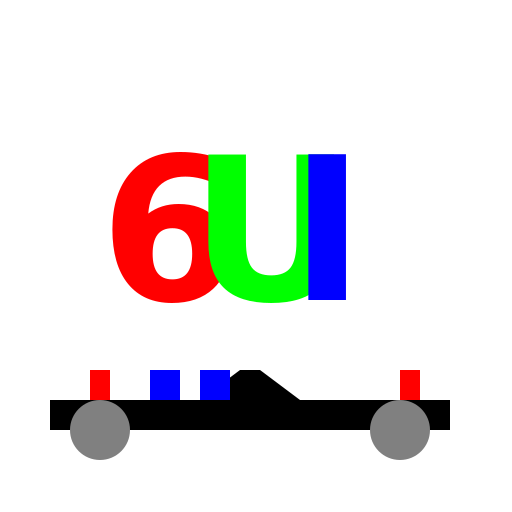 6UI Icon with a Toyota Car - DrawGPT