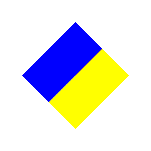 Square Rotated 45 Degrees - DrawGPT