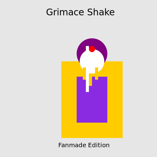 Grimace Shake Fanmade - DrawGPT
