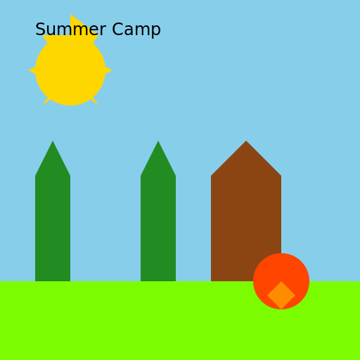 Summer Camp Fun - DrawGPT
