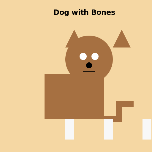 Dog with Bones - DrawGPT