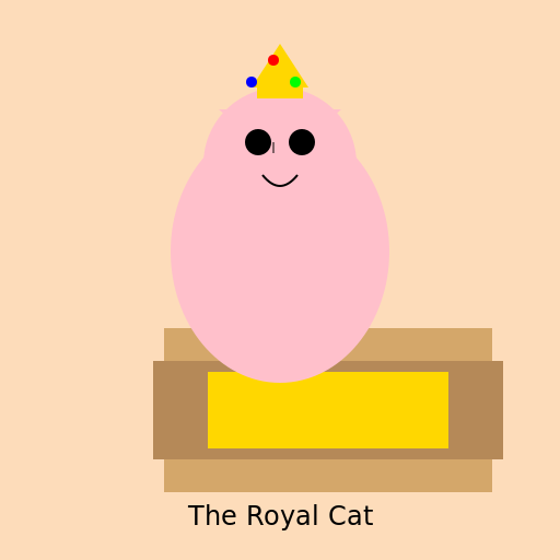 A Royal Cat - DrawGPT