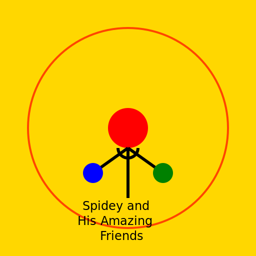 Spidey and His Amazing Friends Logo - DrawGPT