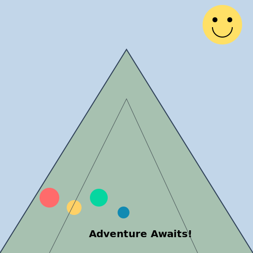 Floral Expedition in the Majestic Mountains - DrawGPT