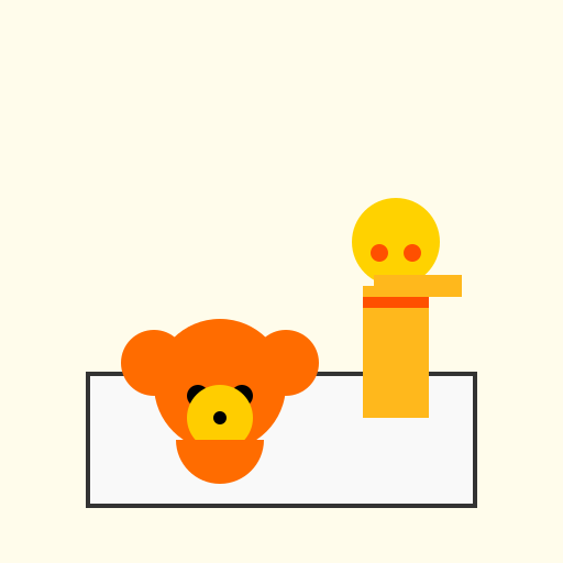 Animal and the Lorax on Stage - DrawGPT