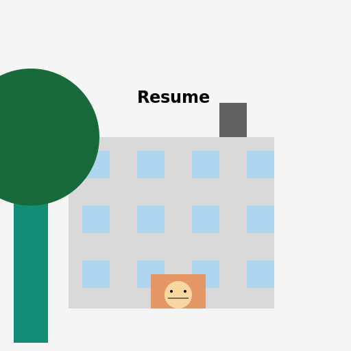 Apartment Building Resume - DrawGPT