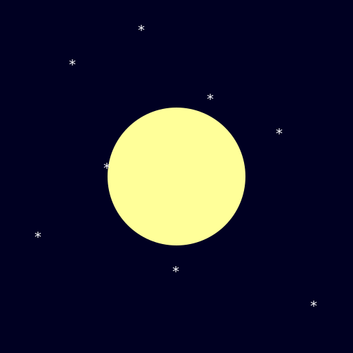 Happy Moonlit Night - DrawGPT