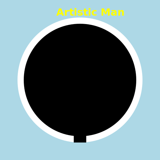 Portrait of a Tall, Curly-Haired Man - DrawGPT