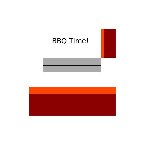 Blueprint of Brick BBQ - DrawGPT