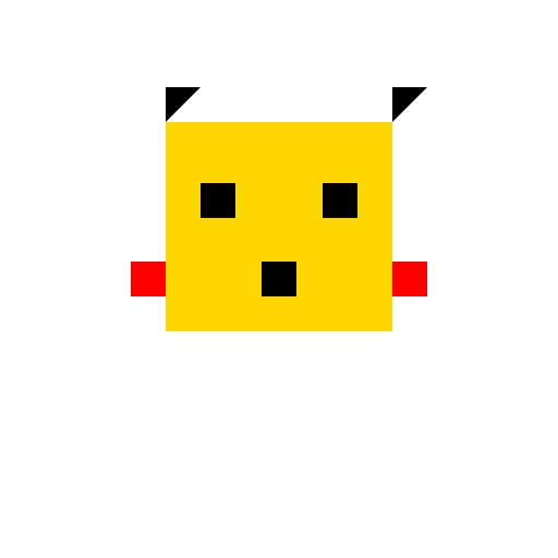 Pikachu 32x32 - DrawGPT
