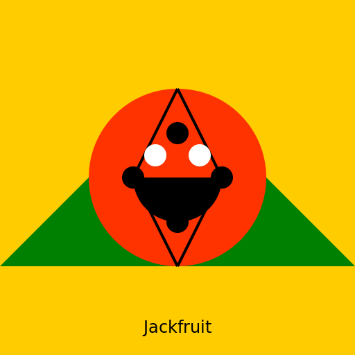 Jackfruit Logo - DrawGPT