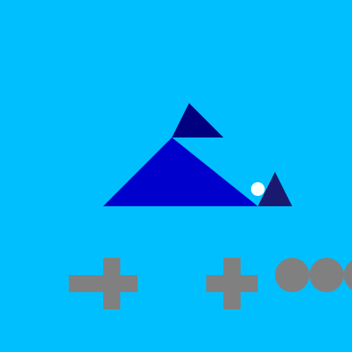 Shark Icon with a Gym - DrawGPT