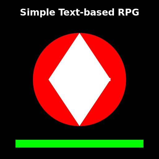 Simple Text-based RPG Logo - DrawGPT