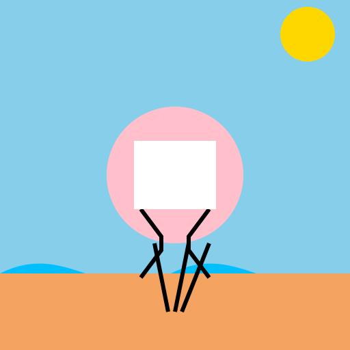 Kaguya Otsutsuki Enjoying the Beach - DrawGPT