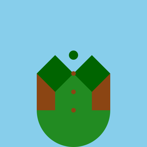 Uplifting Earth with Nature's Hands - DrawGPT