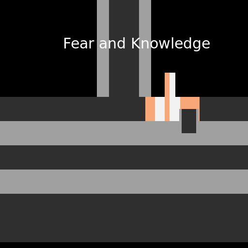 Fear and Knowledge Book Cover - AI Prompt #8946 - DrawGPT