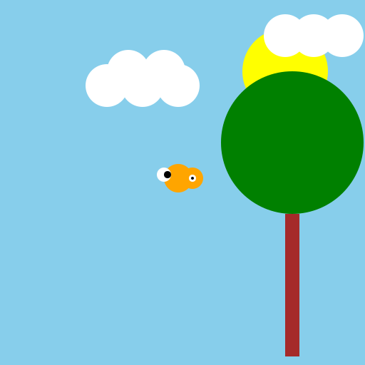 Flappy Bird Logo - DrawGPT