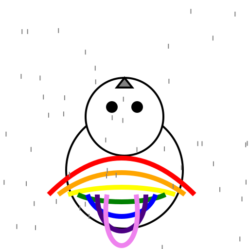 Dead Unicorn at the End of a Rainbow - DrawGPT