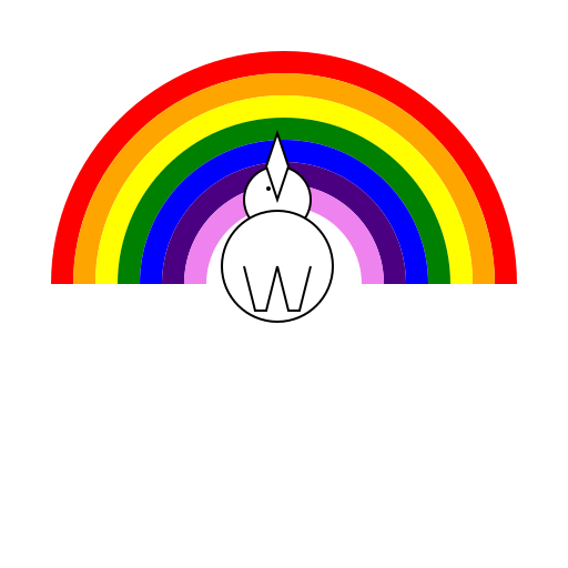 Dead Unicorn at the End of a Rainbow - DrawGPT