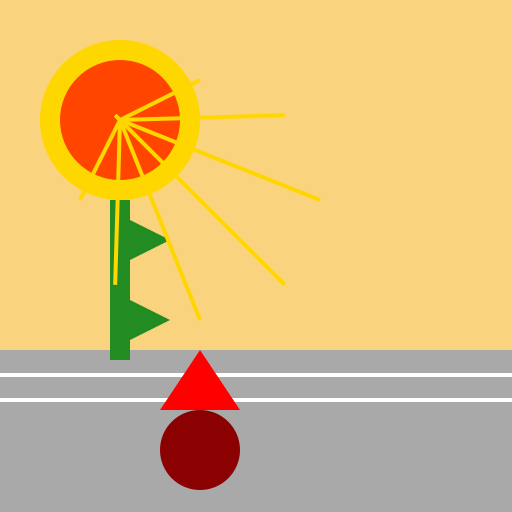 Sunflower Road by the Beach - DrawGPT