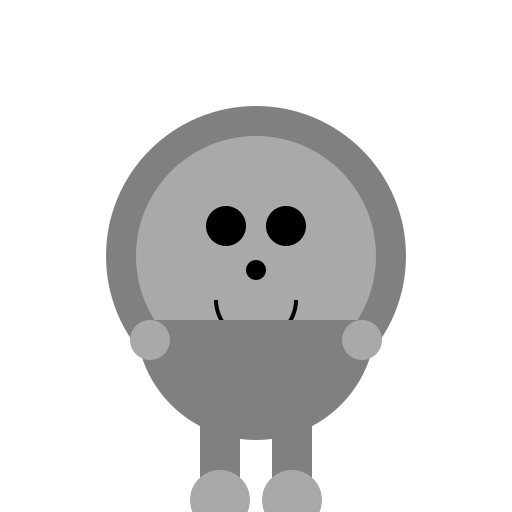 Gray Gorilla with a Beard - DrawGPT