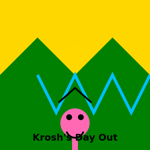 Krosh's Day Out - DrawGPT