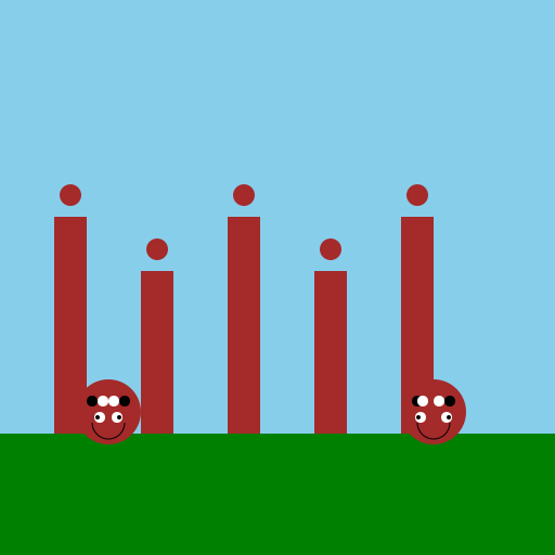 Beavers and Coconut Trees - DrawGPT