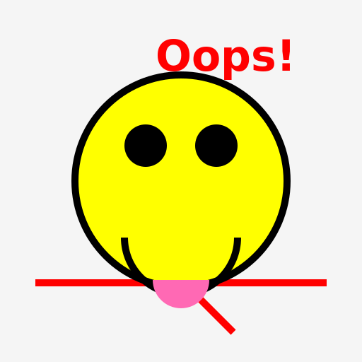 Financial Mistake Logo - DrawGPT