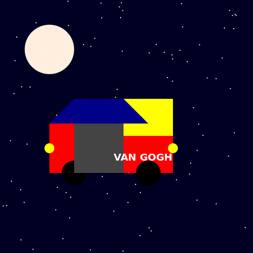 Car in the Starry Night - DrawGPT