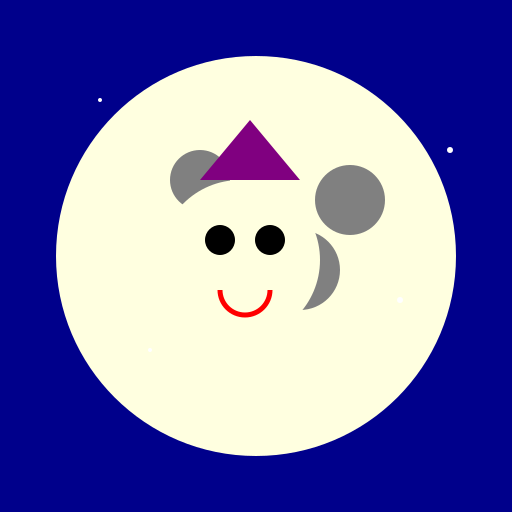 Night moon - DrawGPT