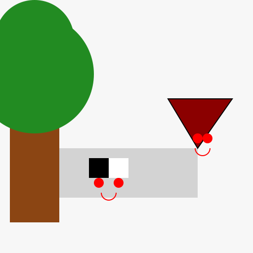 The Brave Cat's Dilemma - DrawGPT