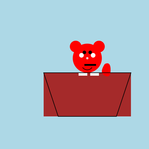 Red Poodle on the Couch - DrawGPT