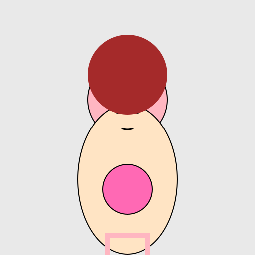 A Pregnant Lady - DrawGPT