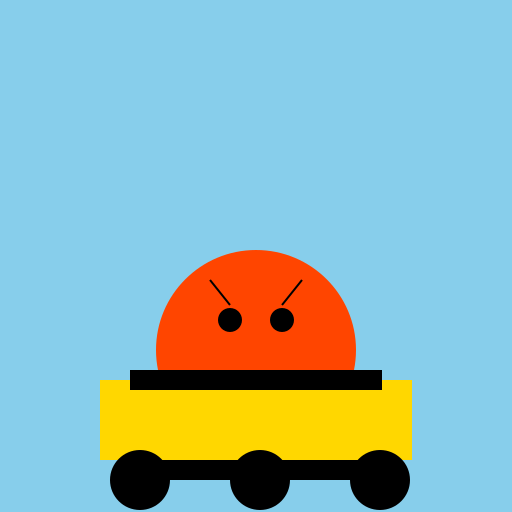 Lobster Driving a K11 Nissan Micra - DrawGPT