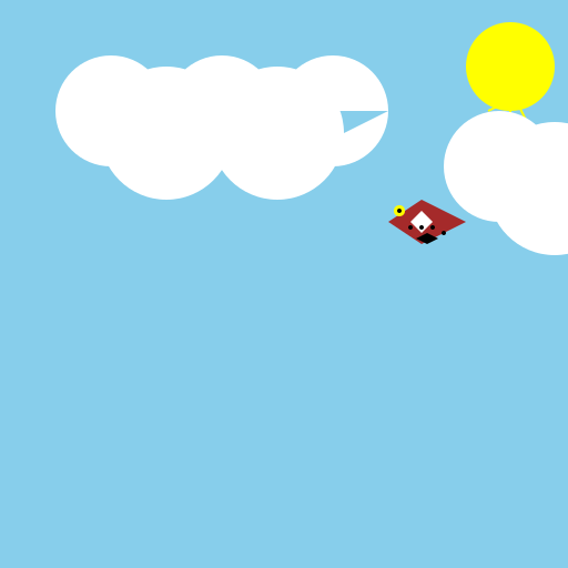 Eagle and Clouds - DrawGPT