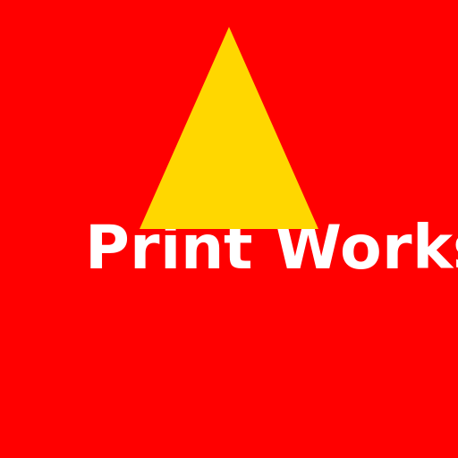 Print Works Logo - AI Prompt #9022 - DrawGPT