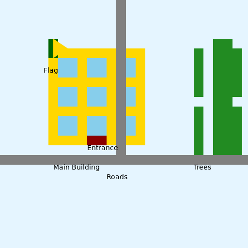 Sketch Map of Rylands - DrawGPT