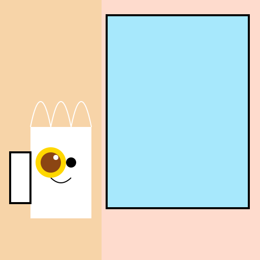 Cartoon Tea Cup in the Kitchen - DrawGPT