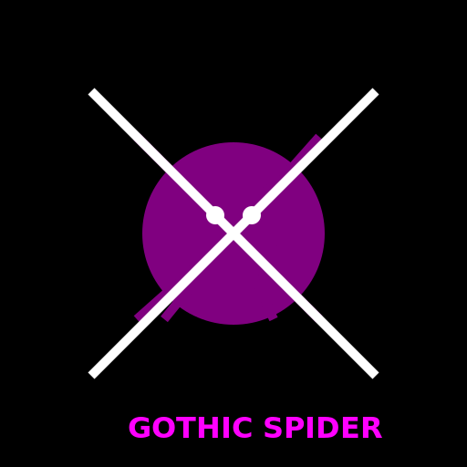 Gothic Spider - DrawGPT