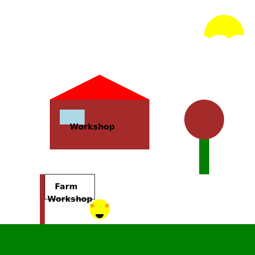 Farm Workshop Layout and Plan - DrawGPT