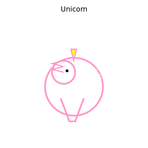 Majestic Unicorn Galloping in a Field of Dreams - DrawGPT