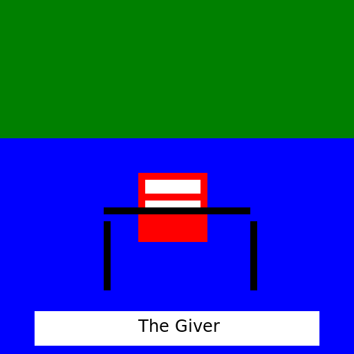 The Giver - New Cover Design - AI Prompt #9049 - DrawGPT