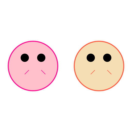 Barbie Face next to Human Face - DrawGPT